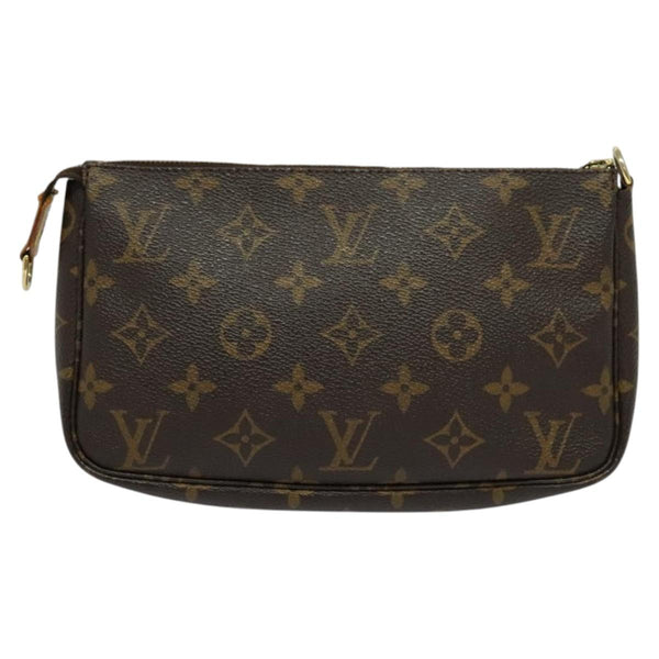 LOUIS VUITTON Monogram Pochette Accessoires Pouch M51980 LV Auth 119523