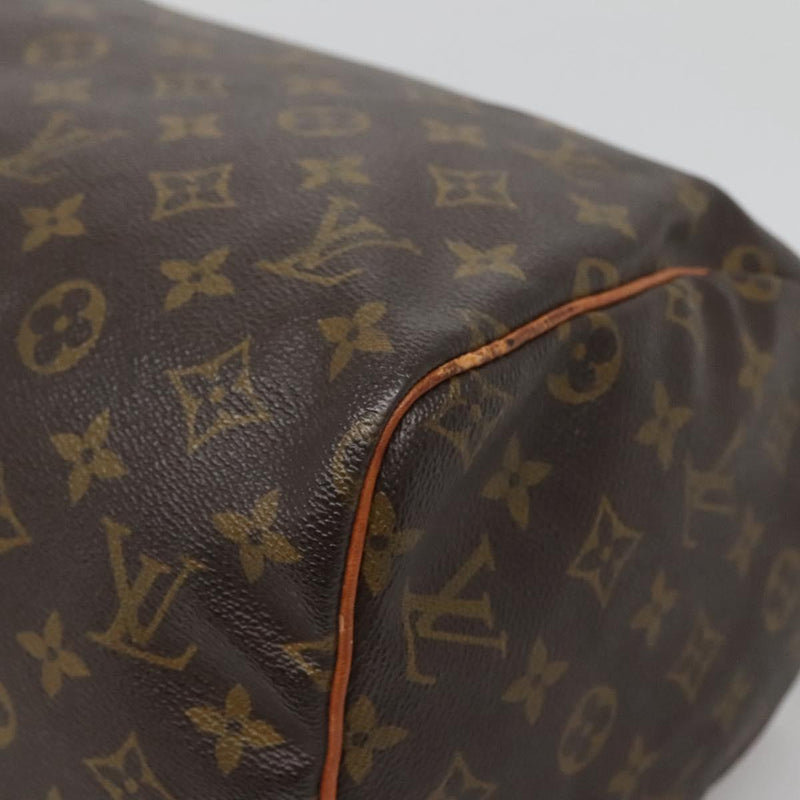 LOUIS VUITTON Monogram Speedy 30 Hand Bag M41526 LV Auth 119528