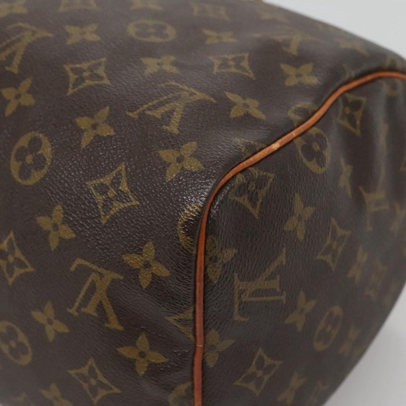 LOUIS VUITTON Monogram Speedy 30 Hand Bag M41526 LV Auth 119528
