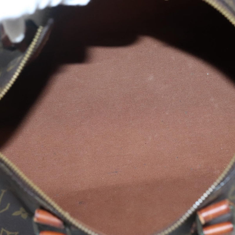 LOUIS VUITTON Monogram Speedy 30 Hand Bag M41526 LV Auth 119528