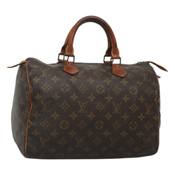 LOUIS VUITTON Monogram Speedy 30 Hand Bag M41526 LV Auth 119528