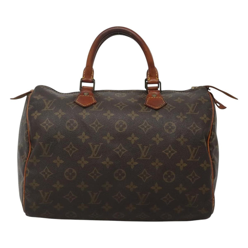 LOUIS VUITTON Monogram Speedy 30 Hand Bag M41526 LV Auth 119528