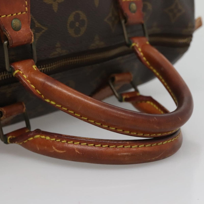 LOUIS VUITTON Monogram Speedy 30 Hand Bag M41526 LV Auth 119528