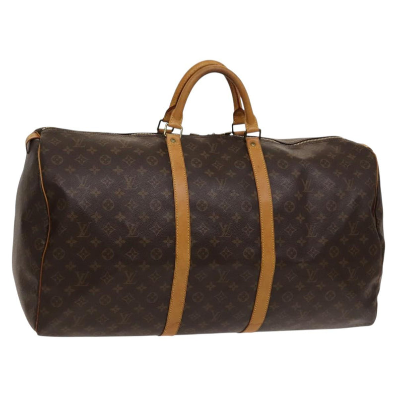 LOUIS VUITTON Monogram Keepall 60 Boston Bag M41422 LV Auth 119531