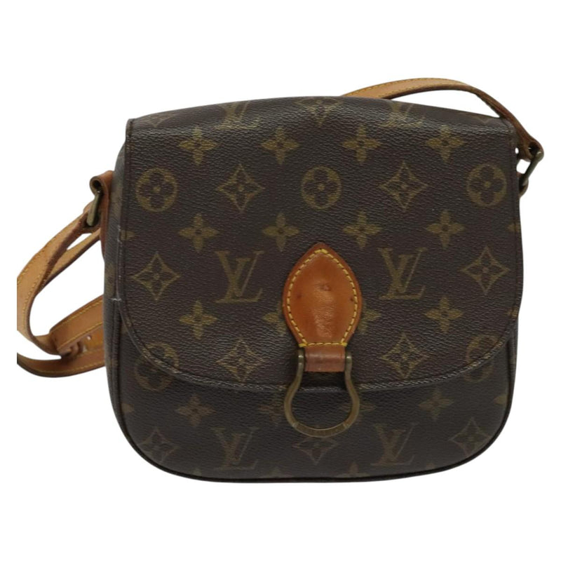 LOUIS VUITTON Monogram Saint Cloud MM Shoulder Bag M51243 LV Auth 119533