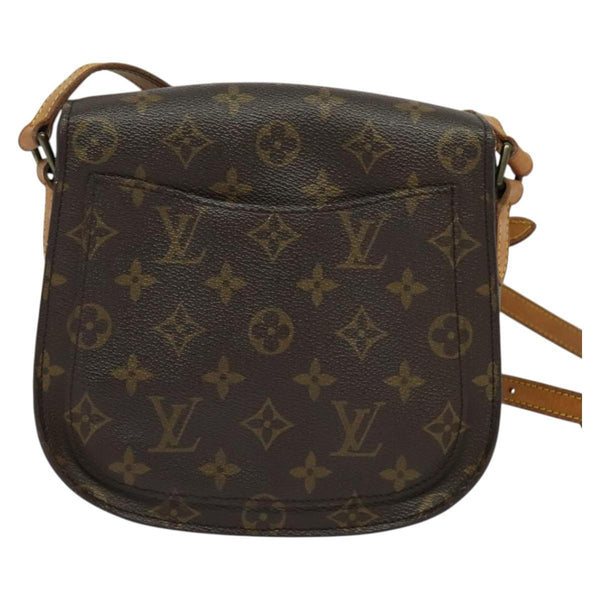 LOUIS VUITTON Monogram Saint Cloud MM Shoulder Bag M51243 LV Auth 119533