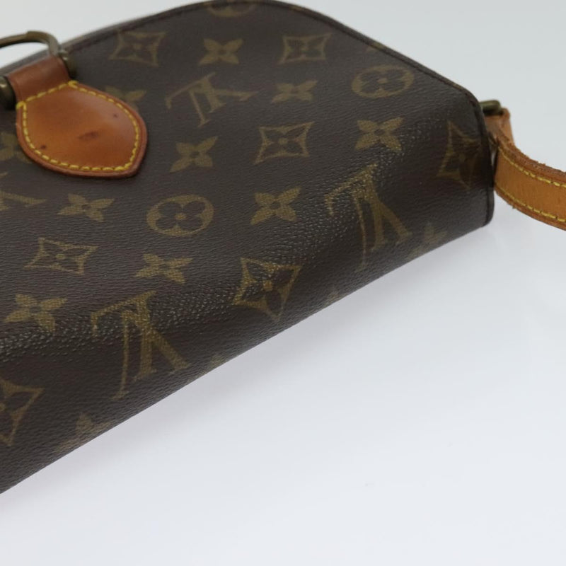 LOUIS VUITTON Monogram Saint Cloud MM Shoulder Bag M51243 LV Auth 119533