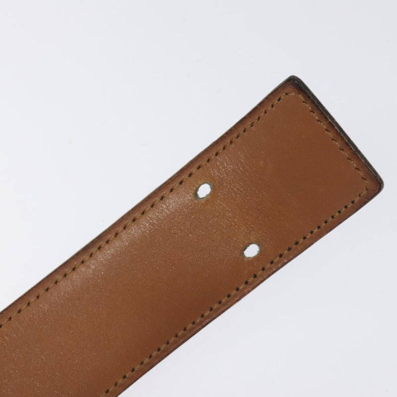 HERMES Constance Belt Leather 32.3"" Black Auth 119544