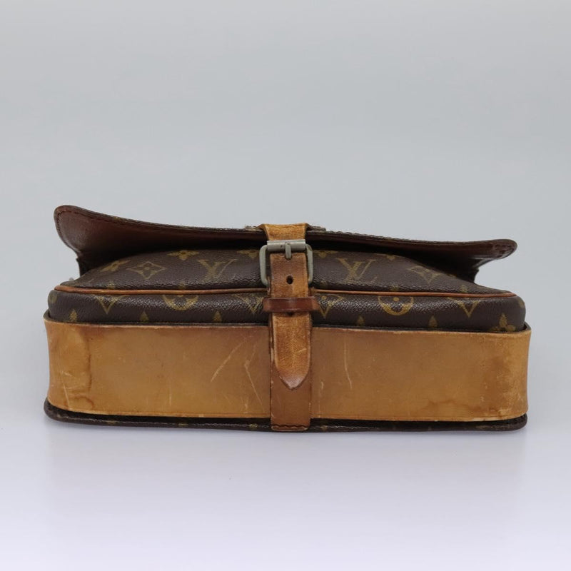 LOUIS VUITTON Monogram Cartouchiere GM Shoulder Bag Vintage M51252 Auth 119553