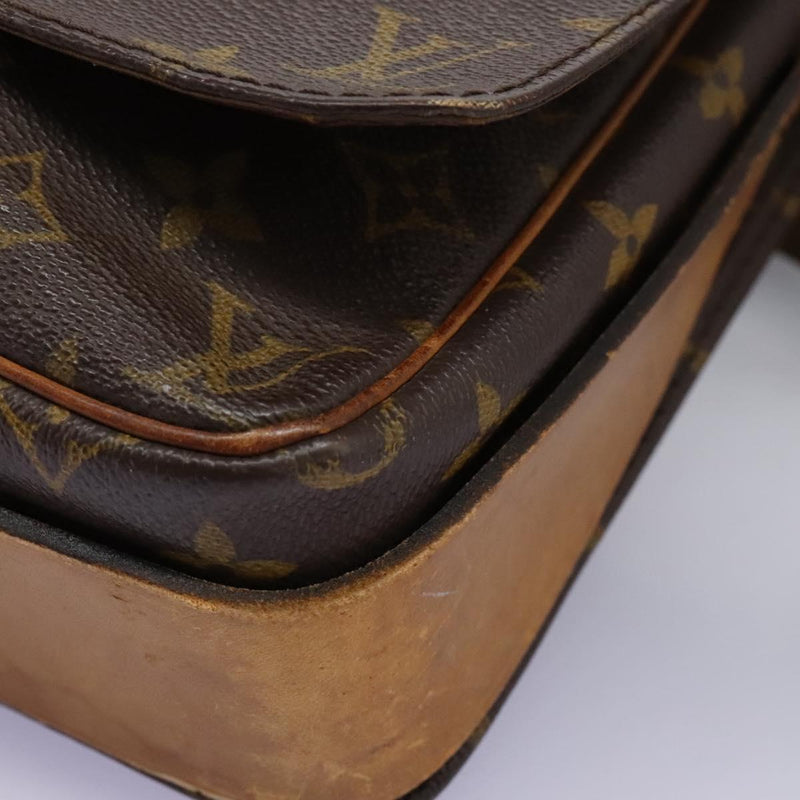 LOUIS VUITTON Monogram Cartouchiere GM Shoulder Bag Vintage M51252 Auth 119553