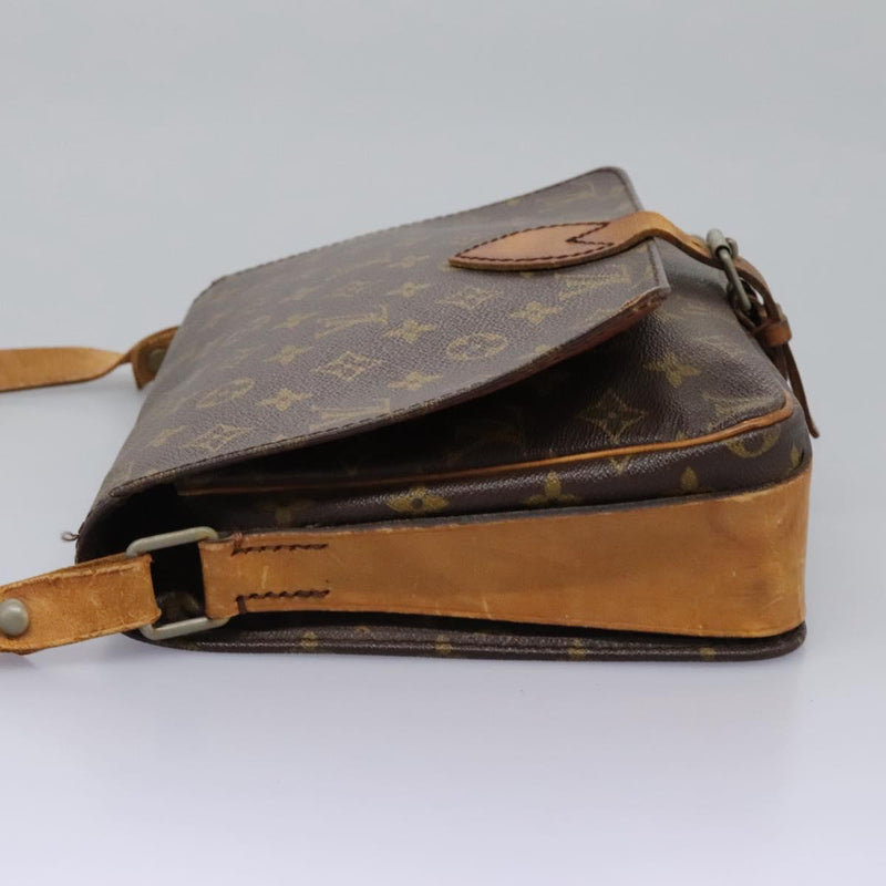 LOUIS VUITTON Monogram Cartouchiere GM Shoulder Bag Vintage M51252 Auth 119553