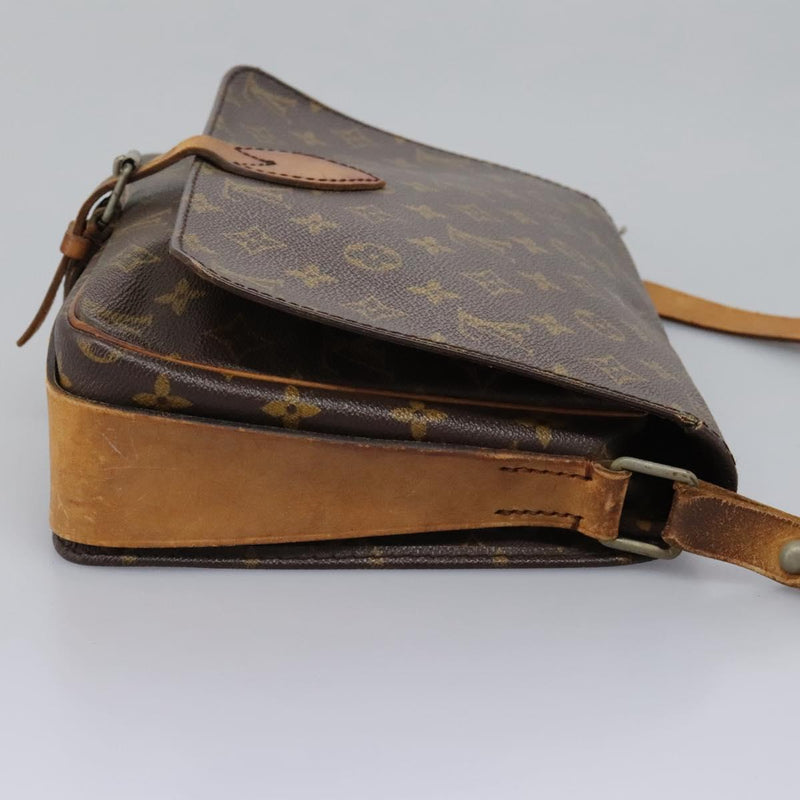 LOUIS VUITTON Monogram Cartouchiere GM Shoulder Bag Vintage M51252 Auth 119553