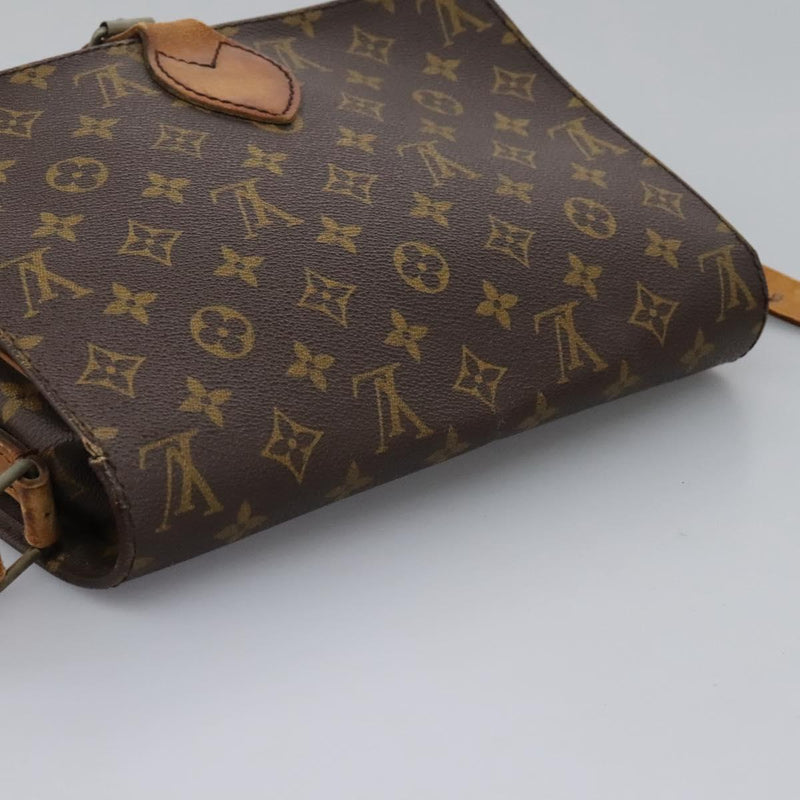 LOUIS VUITTON Monogram Cartouchiere GM Shoulder Bag Vintage M51252 Auth 119553