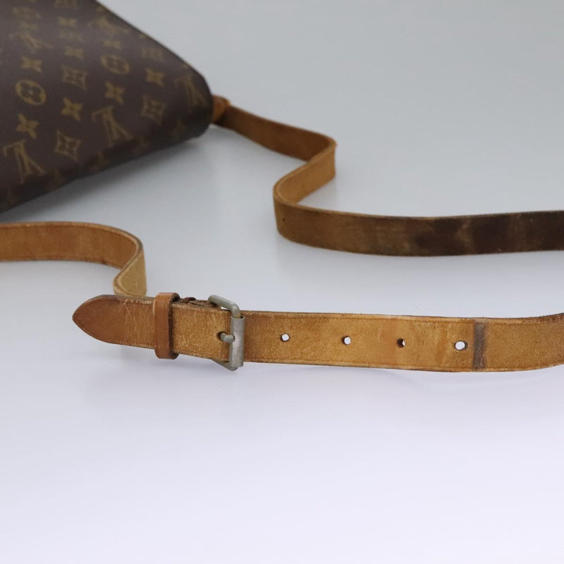 LOUIS VUITTON Monogram Cartouchiere GM Shoulder Bag Vintage M51252 Auth 119553