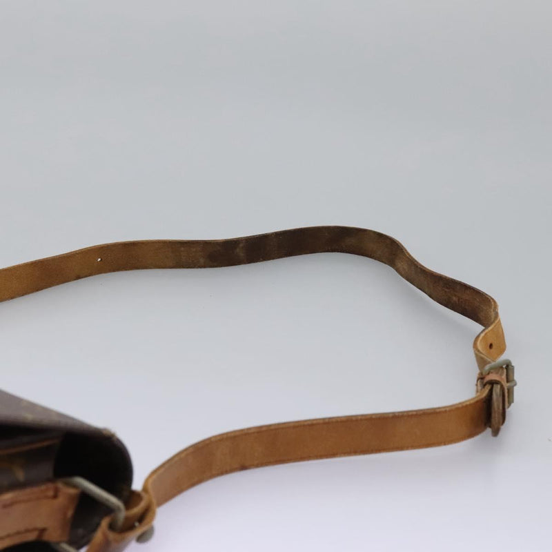 LOUIS VUITTON Monogram Cartouchiere GM Shoulder Bag Vintage M51252 Auth 119553