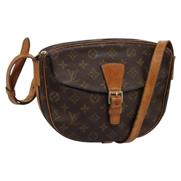 LOUIS VUITTON Monogram Jeune Fille GM Shoulder Bag Vintage M51225 LV Auth 119559
