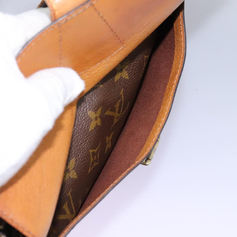 LOUIS VUITTON Monogram Jeune Fille GM Shoulder Bag Vintage M51225 LV Auth 119559