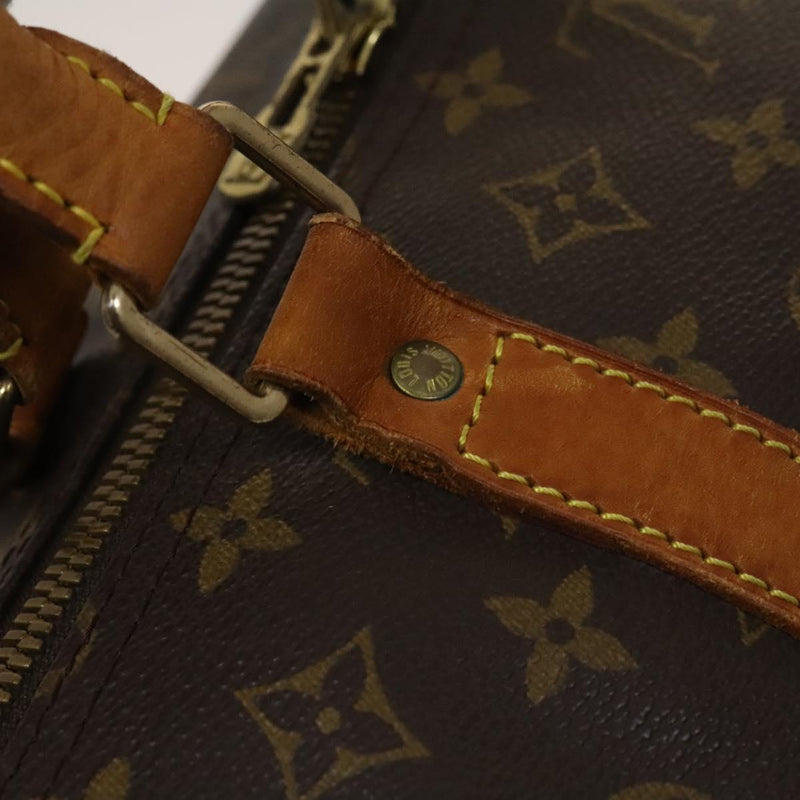 LOUIS VUITTON Monogram Keepall Bandouliere 60 Boston Bag M41412 LV Auth 119560