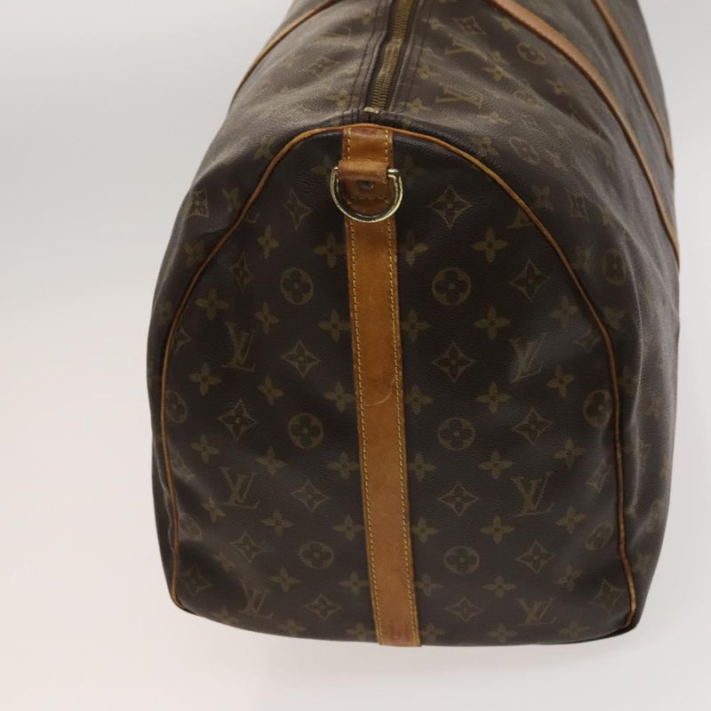 LOUIS VUITTON Monogram Keepall Bandouliere 60 Boston Bag M41412 LV Auth 119560
