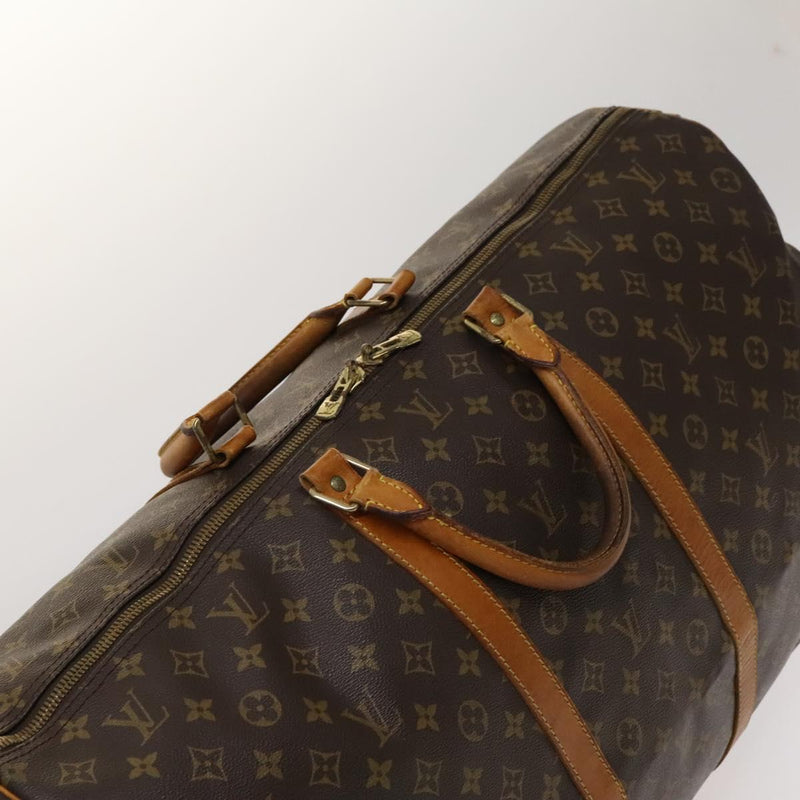 LOUIS VUITTON Monogram Keepall Bandouliere 60 Boston Bag M41412 LV Auth 119560