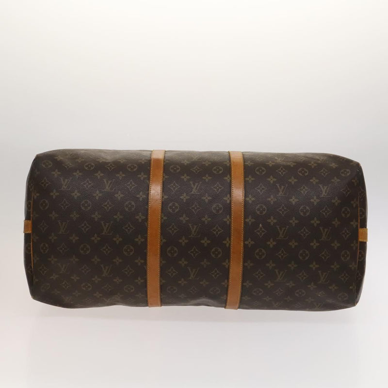 LOUIS VUITTON Monogram Keepall Bandouliere 60 Boston Bag M41412 LV Auth 119560
