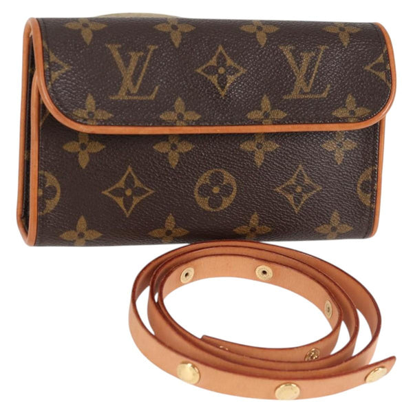 LOUIS VUITTON Monogram Pochette Florentine Waist bag M51855 LV Auth 119590AM