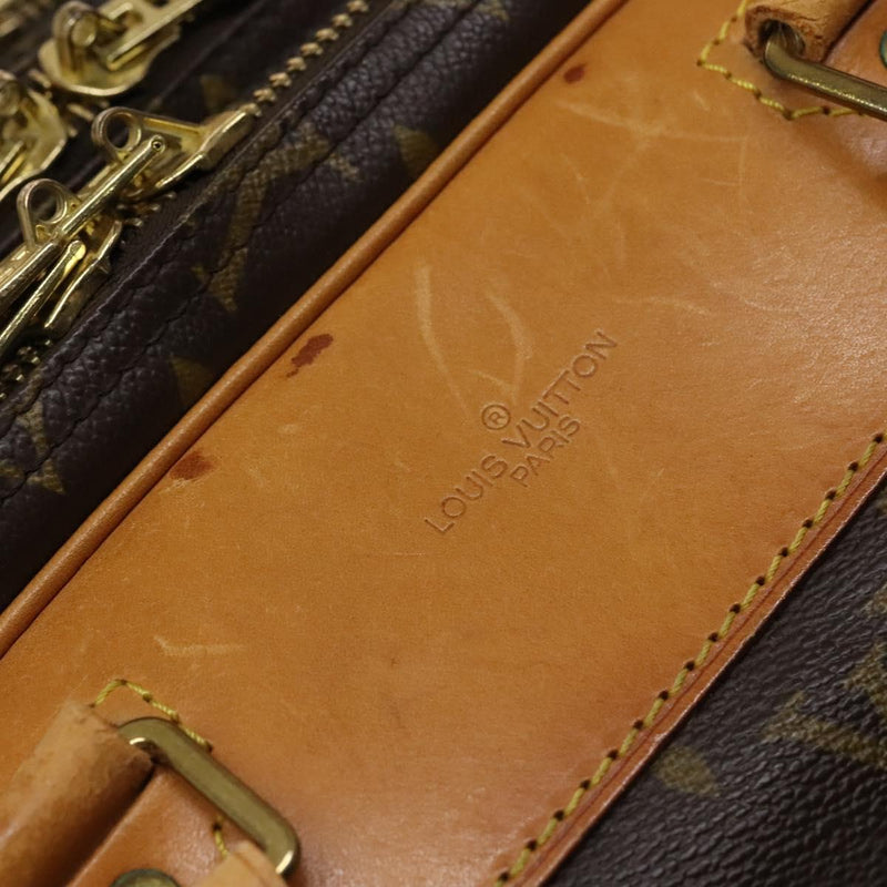 LOUIS VUITTON Monogram Alize 3 Poches Boston Bag M41391 LV Auth 119593