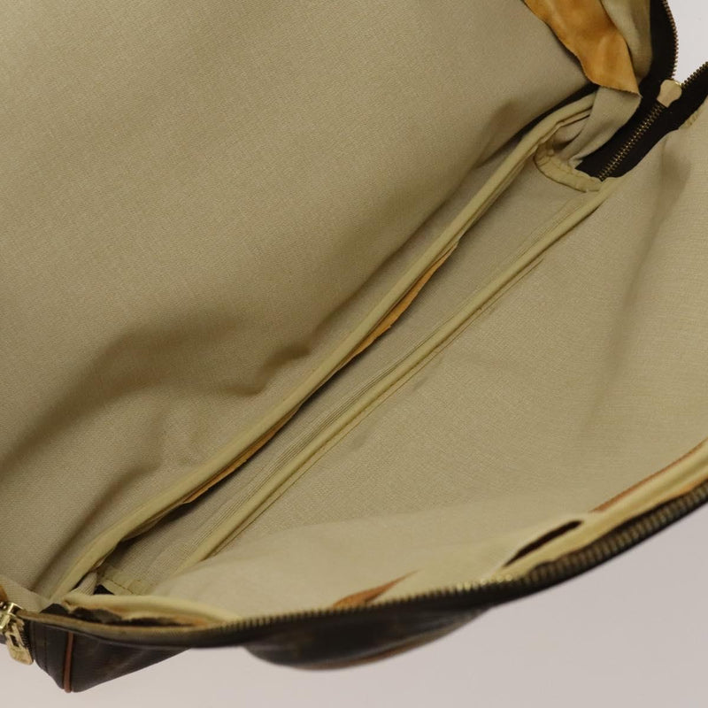LOUIS VUITTON Monogram Alize 3 Poches Boston Bag M41391 LV Auth 119593