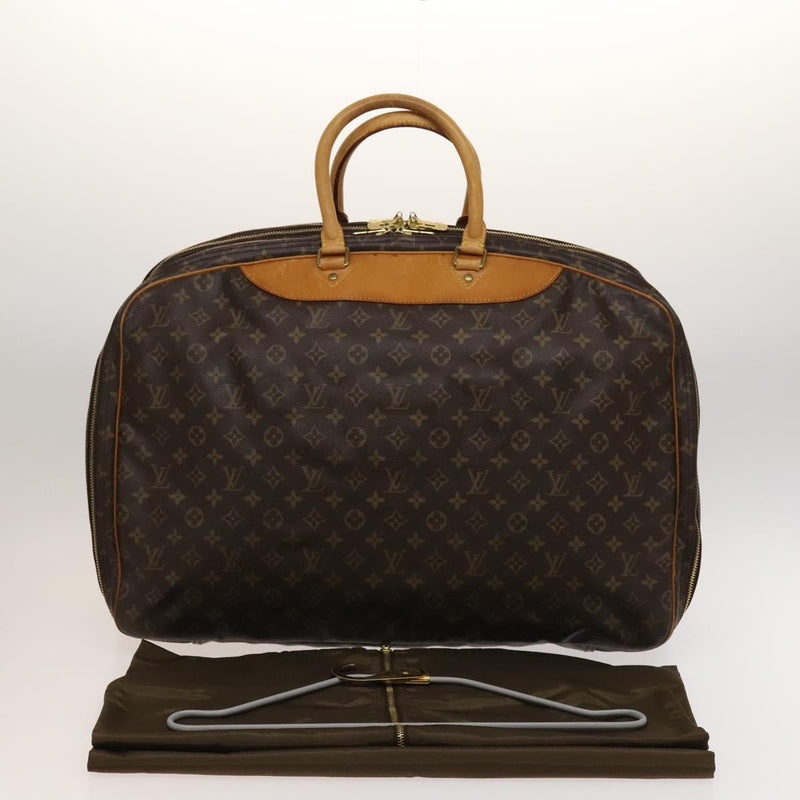 LOUIS VUITTON Monogram Alize 3 Poches Boston Bag M41391 LV Auth 119593