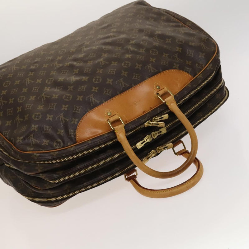 LOUIS VUITTON Monogram Alize 3 Poches Boston Bag M41391 LV Auth 119593