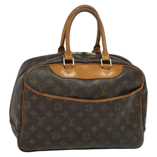 LOUIS VUITTON Monogram Deauville Hand Bag M47270 LV Auth 119609