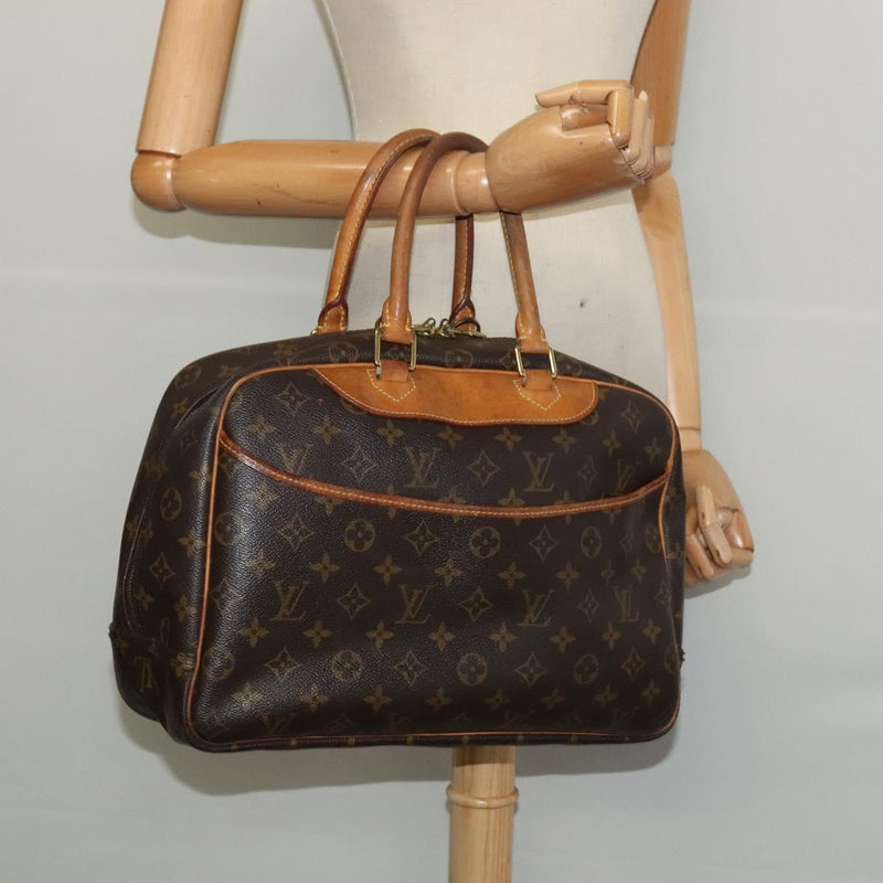 LOUIS VUITTON Monogram Deauville Hand Bag M47270 LV Auth 119609
