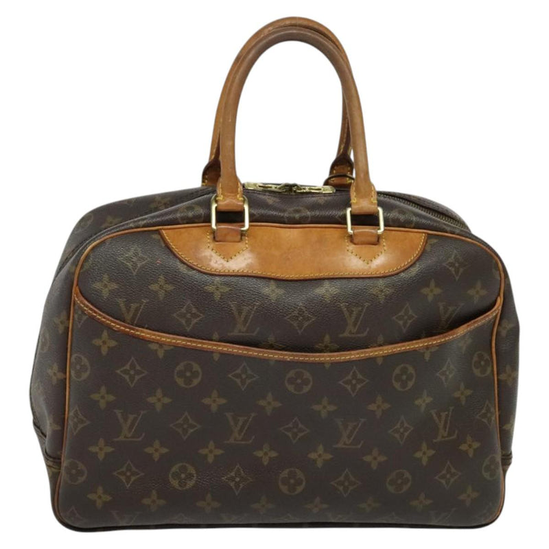 LOUIS VUITTON Monogram Deauville Hand Bag M47270 LV Auth 119609