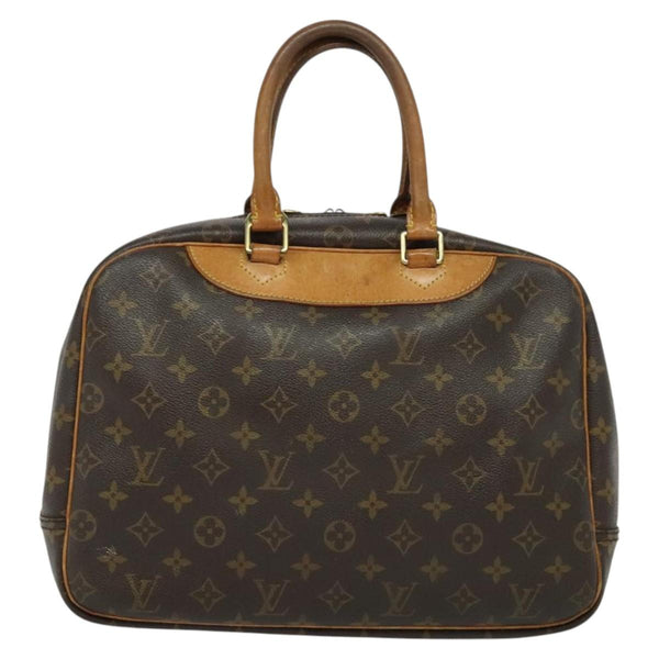 LOUIS VUITTON Monogram Deauville Hand Bag M47270 LV Auth 119609
