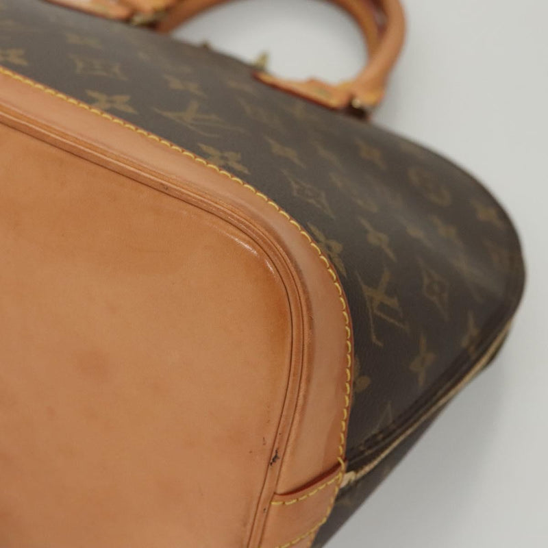 LOUIS VUITTON Monogram Alma Hand Bag M51130 LV Auth 119614