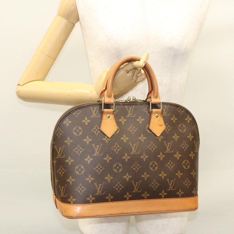 LOUIS VUITTON Monogram Alma Hand Bag M51130 LV Auth 119614