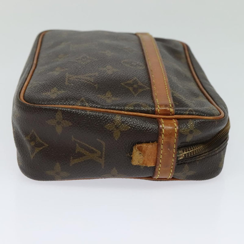 LOUIS VUITTON Monogram Compiegne 23 Clutch Bag M51847 LV Auth 119618