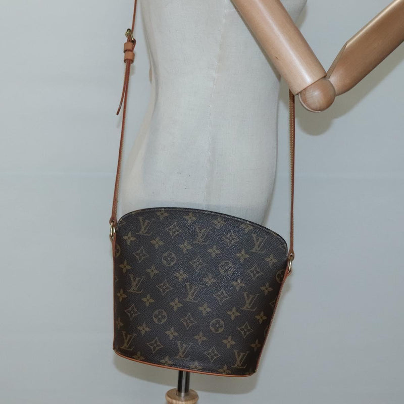 LOUIS VUITTON Monogram Drouot Shoulder Shoulder Bag M51290 LV Auth 119622