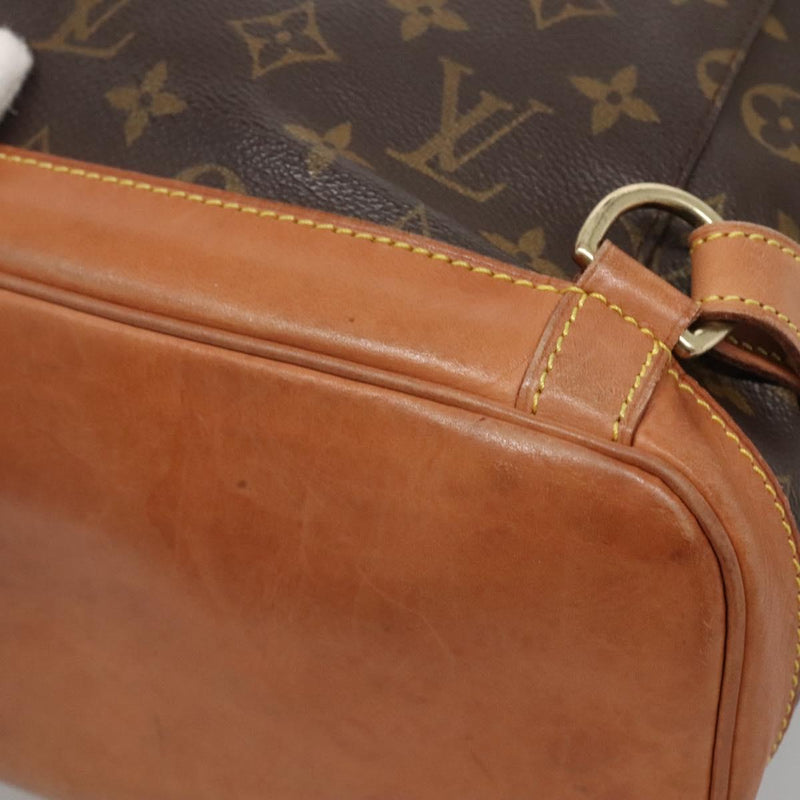 LOUIS VUITTON Monogram Montsouris GM Backpack M51135 LV Auth 119667