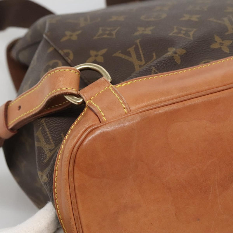 LOUIS VUITTON Monogram Montsouris GM Backpack M51135 LV Auth 119667