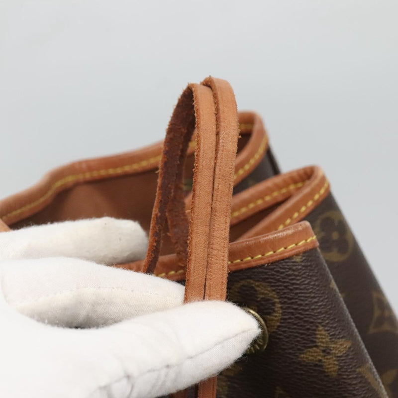 LOUIS VUITTON Monogram Montsouris GM Backpack M51135 LV Auth 119667