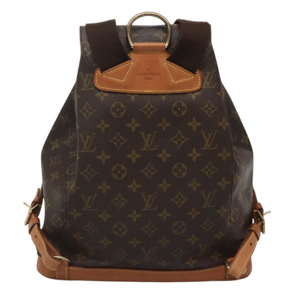 LOUIS VUITTON Monogram Montsouris GM Backpack M51135 LV Auth 119667