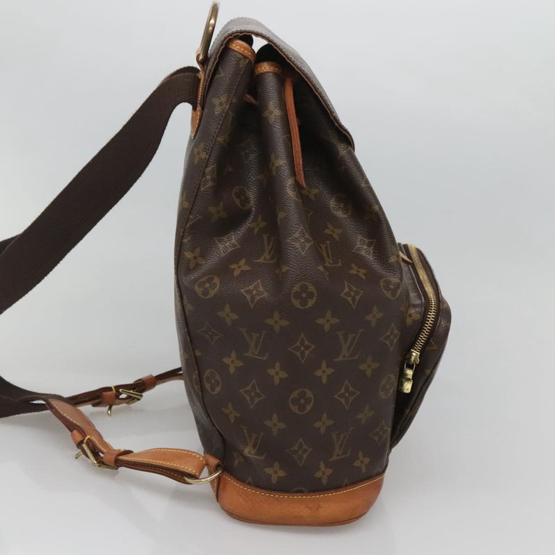 LOUIS VUITTON Monogram Montsouris GM Backpack M51135 LV Auth 119667