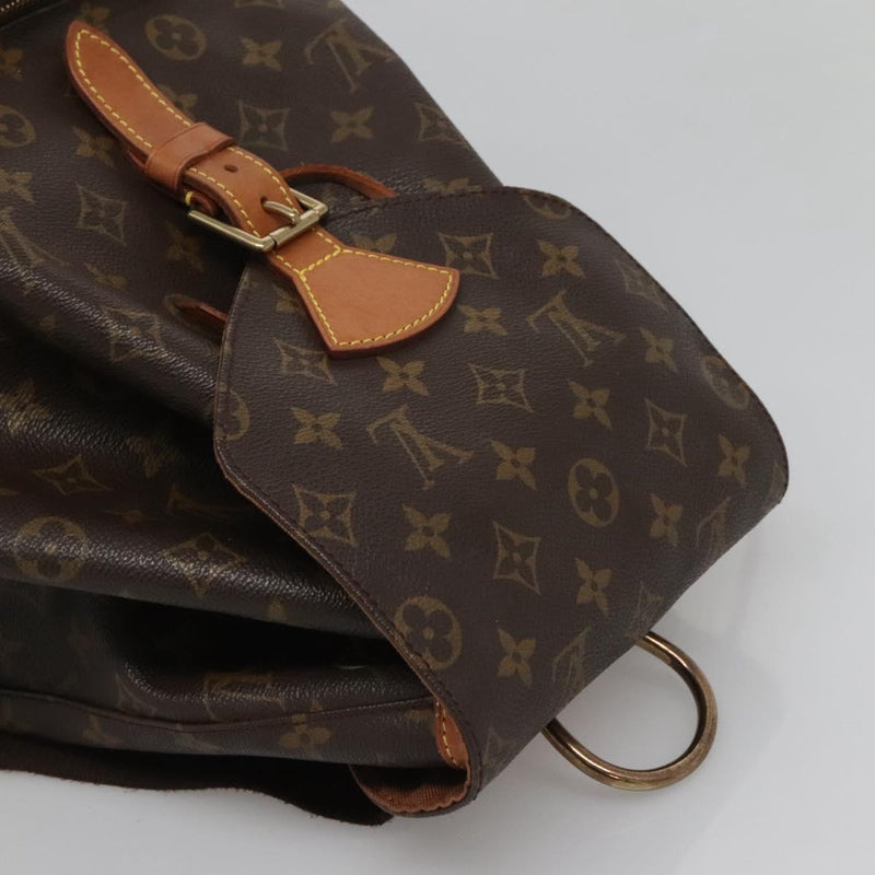 LOUIS VUITTON Monogram Montsouris GM Backpack M51135 LV Auth 119667