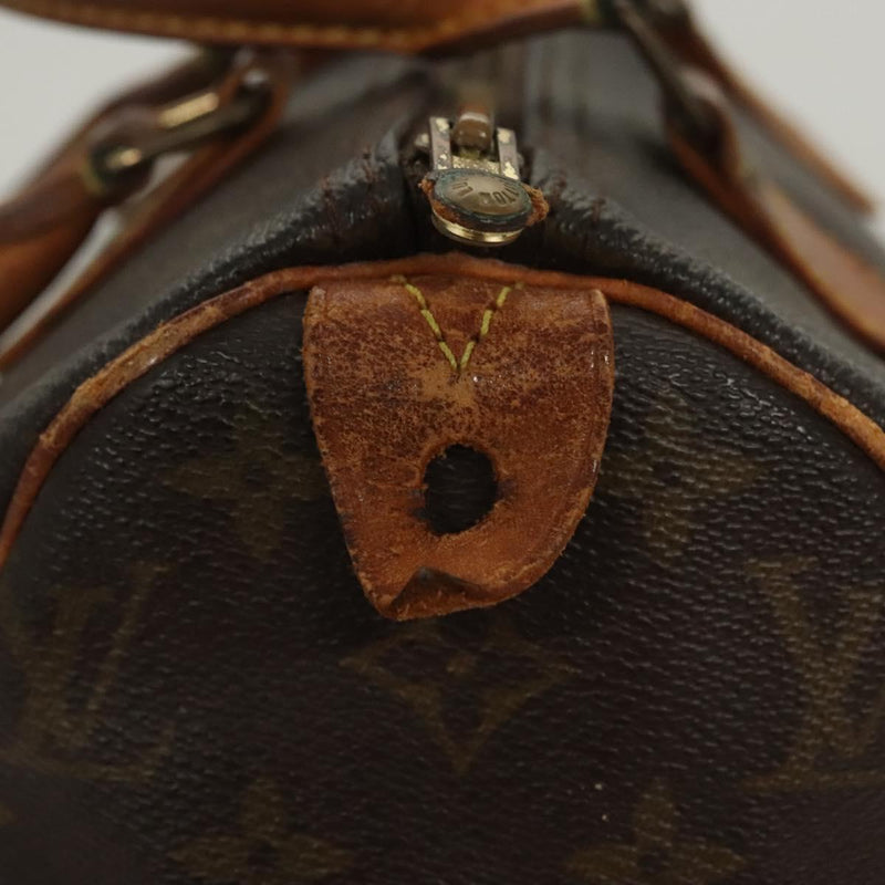 LOUIS VUITTON Monogram Speedy 25 Hand Bag M41528 LV Auth 119670