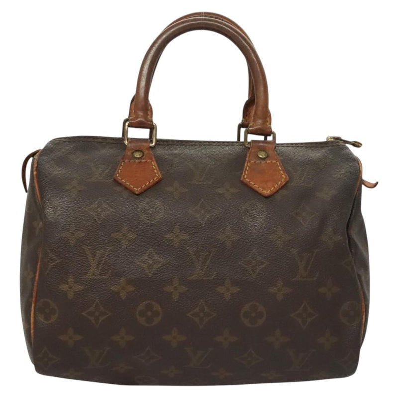 LOUIS VUITTON Monogram Speedy 25 Hand Bag M41528 LV Auth 119670