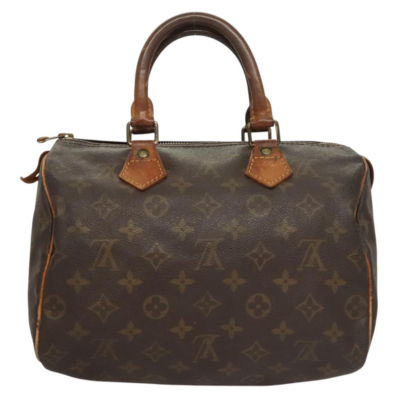 LOUIS VUITTON Monogram Speedy 25 Hand Bag M41528 LV Auth 119670