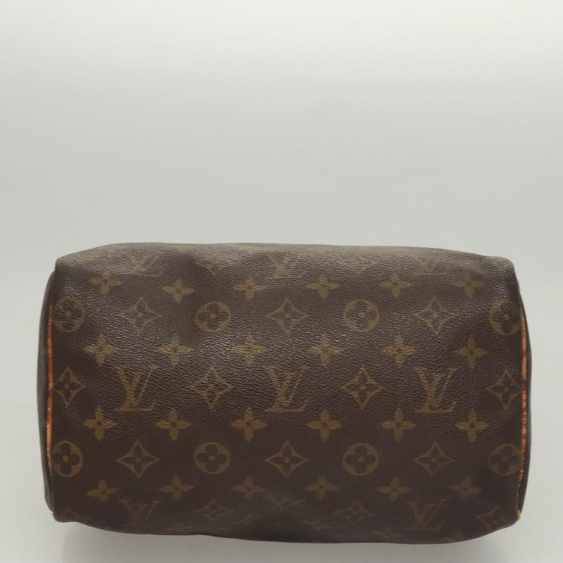 LOUIS VUITTON Monogram Speedy 25 Hand Bag M41528 LV Auth 119670