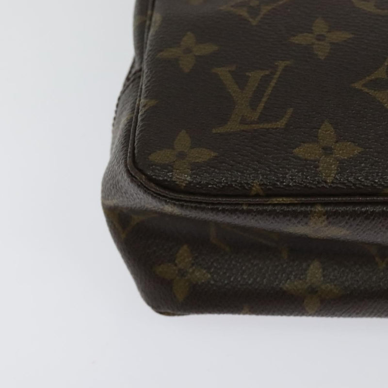 LOUIS VUITTON Monogram Trousse Toilette 23 Clutch Bag M47524 LV Auth 119697