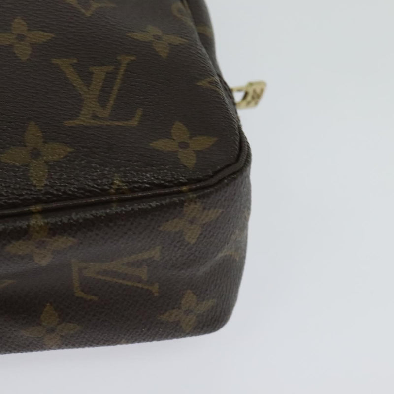 LOUIS VUITTON Monogram Trousse Toilette 23 Clutch Bag M47524 LV Auth 119697